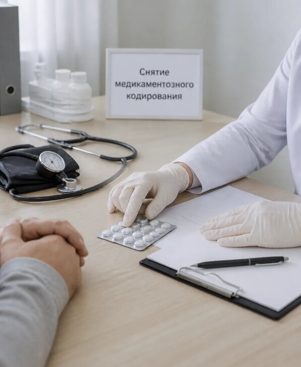 Снятие медикаментозного кодирования в Железногорске от 5169 р. | Медзона