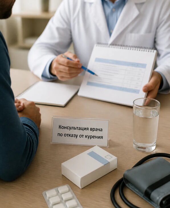 Консультация врача по отказу от курения для взрослых в Железногорске